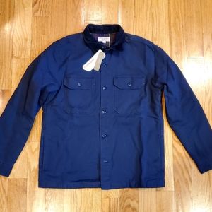 J Crew (Wallace & Barnes) Canvas Shirt Jac - Blue (M) - NWT